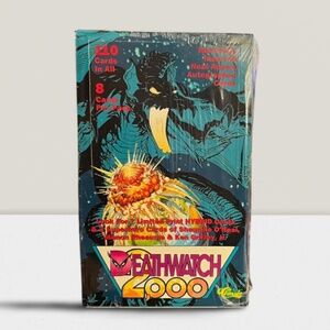 1993 Classic Deathwatch 2000 Comic Sealed Hobby Box - 36 Packs Per Box